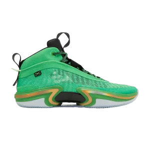 Air Jordan 36 'Celtics' Baskets Vert Étincelant/Noir/Lime Burst/Or Métallique CZ2650 300