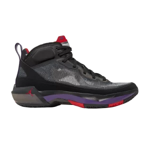 Air Jordan 37 'Raptors' Noir/Vrai Rouge/Club Violet/Charbon Foncé/Okra DD6958 065