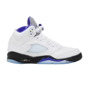Air Jordan 5 Retro GS 'Concord' Blanc/Concorde foncé/Noir 440888 141