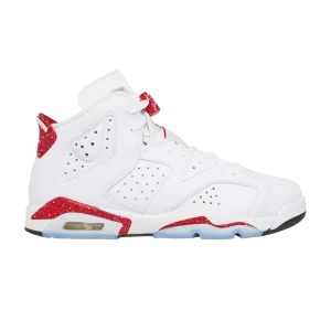 Air Jordan 6 Retro GS 'Red Oreo' Sample Blanc/University Rouge/Noir 384665 162 1040907 SZ