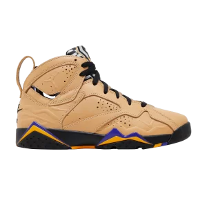 Air Jordan 7 Retro SE GS 'Afrobeats' Baskets Washetta Tan/Noir/Taxi/Dark Concord DZ4730 200