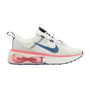 Nike Air Max 2021 GS 'Summit White Solar Red' Blanc sommet/Rouge solaire/Noir/Bleu cour DA3199 101