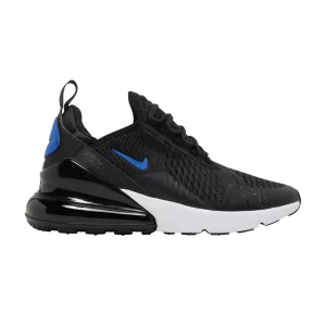 Nike Air Max 270 GS 'Black Game Royal' Noir/Blanc/Gris fumée foncé/Game Royal DR7891 001
