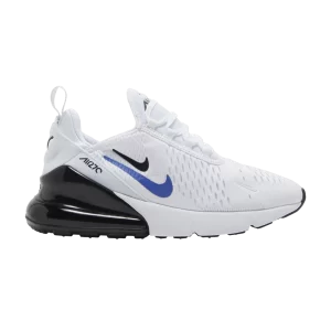 Nike Air Max 270 GS 'Double Swoosh' Blanc/Hyper Royale/Blanc sommet/Noir FD0691 100