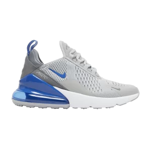 Nike Air Max 270 GS 'Light Smoke Grey Game Royal' Gris fumée clair/Gris fumée/Blanc/Game Royal DN8009 001