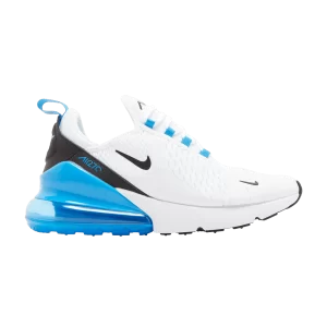 Nike Air Max 270 GS 'Blanc Photo Bleu' Blanc/Photo Bleu/Noir 943345 112