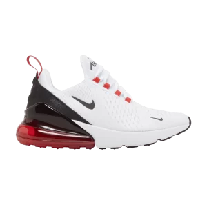 Nike Air Max 270 GS 'White Siren Red' Blanc/Noir/Rouge sirène/Ash medium 943345 111
