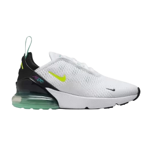 Nike Air Max 270 PS 'White Volt' Blanc/Noir/Bleu Laser/Volt DX3348 100