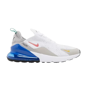 Nike Air Max 270 'White Game Royal' Blanc/Game Royal/Malachite/Université rouge DV3731 100