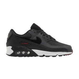 Nike Air Max 90 'Anthracite Team Red' Anthracite/Rouge équipe/Blanc sommet/Noir DQ4071 001