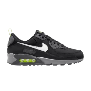 Nike Air Max 90 'Black Neon' Noir/Volt/Gris fer/Blanc DZ4495 001