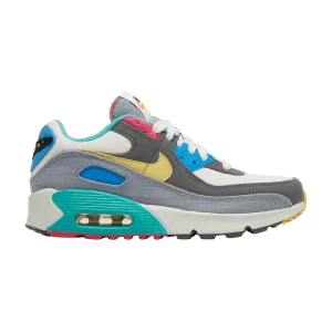 Nike Air Max 90 GS 'Air Sprung - Iron Grey' Fantôme/Gris fer/Pink Peak/Céleri DN4415 001