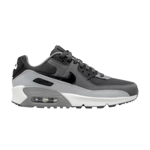Nike Air Max 90 Leather GS 'Anthracite Dark Grey' Anthracite/Gris foncé/Gris froid/Noir CD6864 015