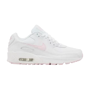 Nike Air Max 90 Leather GS 'White Pink Foam' Blanc/Blanc/Blanc/Rose mousse CD6864 121
