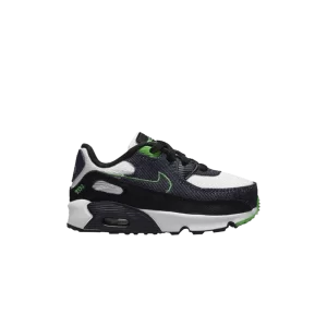 Nike Air Max 90 Leather SE TD 'Noir Scream Green' Noir/Scream Vert/Sommet Blanc/Obsidienne DN4378 001