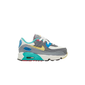 Nike Air Max 90 Leather TD 'Air Sprung - Iron Grey' Fantôme/Gris fer/Pink Peak/Céleri DQ7762 001