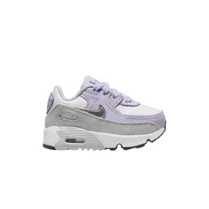 Nike Air Max 90 Leather TD 'Violet Frost' Blanc/Violet Rime/Platine pur/Argent métallique CD6868 123