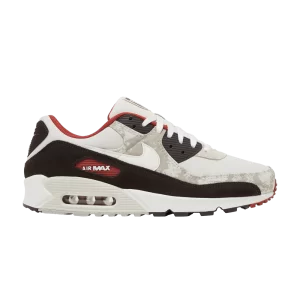 Nike Air Max 90 'Social FC' Os clair/Blanc sommet/Kaki/Rouge dune/Marron velours/Lavage citron DX3576 001
