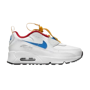Nike Air Max 90 Toggle PS 'Blanc Photo Bleu' Blanc/Or Université/Rouge Université/Bleu Photo CV0064 105