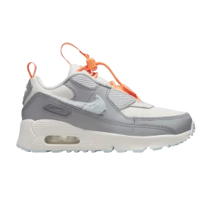 Nike Air Max 90 Toggle SE PS 'Pawprints' Blanc sommet/Crème pêche/Gris loup/Bleu glacier DQ6947 100