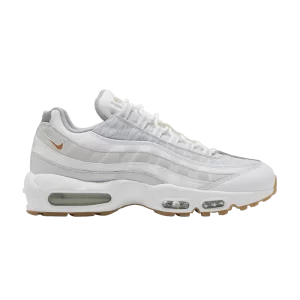 Nike Air Max 95 'Pure Platinum' Blanc/Platine pur/Gris loup/Curry épicé DM0011 100
