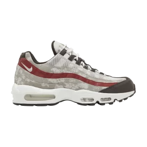 Nike Air Max 95 'Social FC' Os clair/Blanc sommet/Kaki/Rouge dune/Marron velours/Lavage citron DQ9016 001