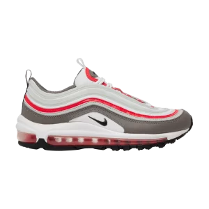 Nike Air Max 97 GS 'White Flat Pewter' Blanc/Flat Pewter/Argent clair/Noir 921522 110
