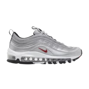 Nike Air Max 97 OG GS 'Silver Bullet' 2022 Argent métallique/Blanc/Rouge 918890-001 22
