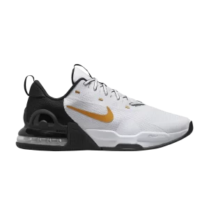 Nike Air Max Alpha Trainer 5 'White Gold Suede' Blanc/Noir/Or Suède DM0829 101