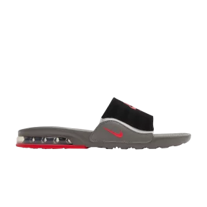 Nike Air Max Camden Slide GS 'Flat Pewter Siren Red' Étain plat/Noir/Argent clair/Rouge sirène CZ4665 002