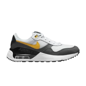 Nike Air Max SYSTM GS 'Gris Laser Orange' Blanc/Gris Fer/Bleu Éclair/Orange Laser DQ0284 104