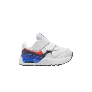 Nike Air Max SYSTM TD 'White Midnight Navy' Blanc/Midnight Fleet/Game Royale/Bright Crimson DQ0286 101