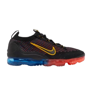 Nike Air VaporMax 2021 Flyknit 'Black Multi' Noir/Bleu photo/Cramoisi brillant/Or université DV2118 001