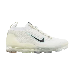 Nike Air VaporMax 2021 Flyknit GS 'Mismatched Swoosh – Blanc 'Blanc/Racine Madra claire/Mer claire/Noir DQ7758 100