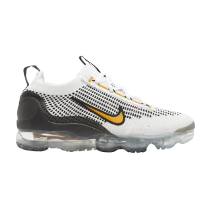 Nike Air VaporMax 2021 Flyknit 'White Kumquat' Blanc/Noir/Anthracite/Kumquat DM0025 101