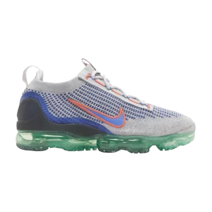 Nike Air VaporMax 2021 Flyknit 'Wolf Grey Medium Blue' Gris loup/Bleu moyen/Gris fumée foncé/Bleu moyen DQ3974 001