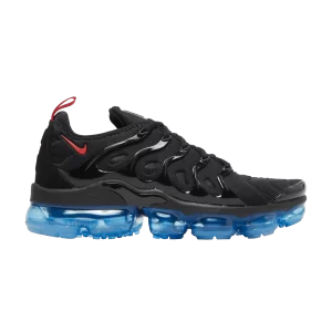 Nike Air VaporMax Plus 'Black Icy Blue' Noir/Rouge université/Bleu clair DQ7626 001
