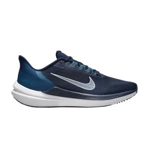 Nike Air Winflo 9 'Obsidian Valerian Blue' Obsidienne/Bleu Valériane/Épinette brillante/Vert à peine DD6203 401