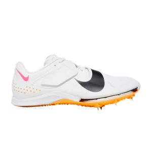 Nike Air Zoom Long Jump Elite 'Blanc Hyper Rose Orange' Blanc/Orange Laser/Hyper Rose/Noir CT0079 101