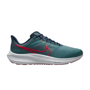 Nike Air Zoom Pegasus 39 Extra Wide 'Spruce Crimson' Épicéa brillant/Bleu valériane/Céruléen/Cramoisi clair DM0174 302