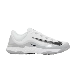 Nike Alpha Huarache Elite 4 TF 'White Wolf Grey' Blanc/Gris loup/Platine pur/Noir FD2743 100