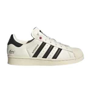 Baskets adidas André Saraiva x Superstar Big Kid 'Love Graffiti' Blanc crème/Blanc crème/Noir couleur GZ1753