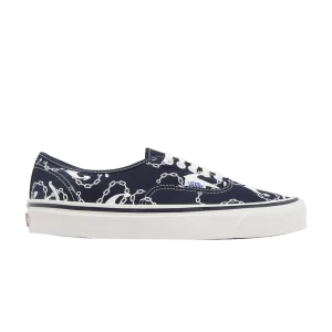 Vans Authentic 44 Deck DX 'Anaheim Factory – Baskets Anchors Navy' Ancres marine VN0A5JMQNVY