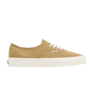Vans Authentic 'Eco Theory - Peace Leaf' Baskets Moutarde Or/True Blanc VN0A5KRDASW