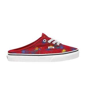 Vans Authentic Mule 'Overspray - Racing Red' Rouge Racing/True White VN0A54F7AXM