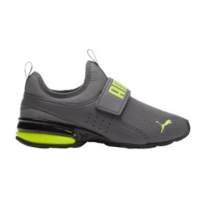 Puma Axelion Slip-On Big Kid 'Castlerock Lime' Baskets Castlerock/Lime Squeeze 376750 11