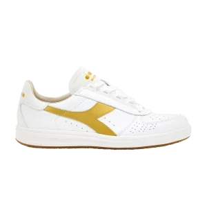 Baskets Diadora B.Elite H Made In Italy 'White Gold' Blanc/Or 201 176277 C1070