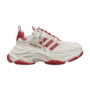 Balenciaga x Adidas Wmns Triple S Sneaker 'Blanc Rouge' Blanc/Blanc/Rouge ID4734