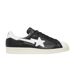 Baskets adidas BAPE x Superstar 'Black' Noir/Blanc/Blanc IF2385