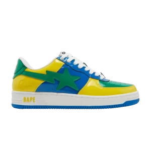 Baskets Bapesta M1 'Brazil' Bleu/Jaune/Vert/Blanc 1I80191004 BLXYE
